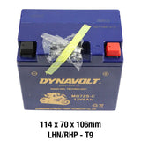 Dynavolt MG Series MG7ZS-C 12 Volt 6Ah/CA 170 Nano Gel Battery