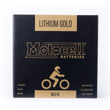 Motocell LIFEPO4 Series MLG18 12.8V 60WH Lithium Gold Battery