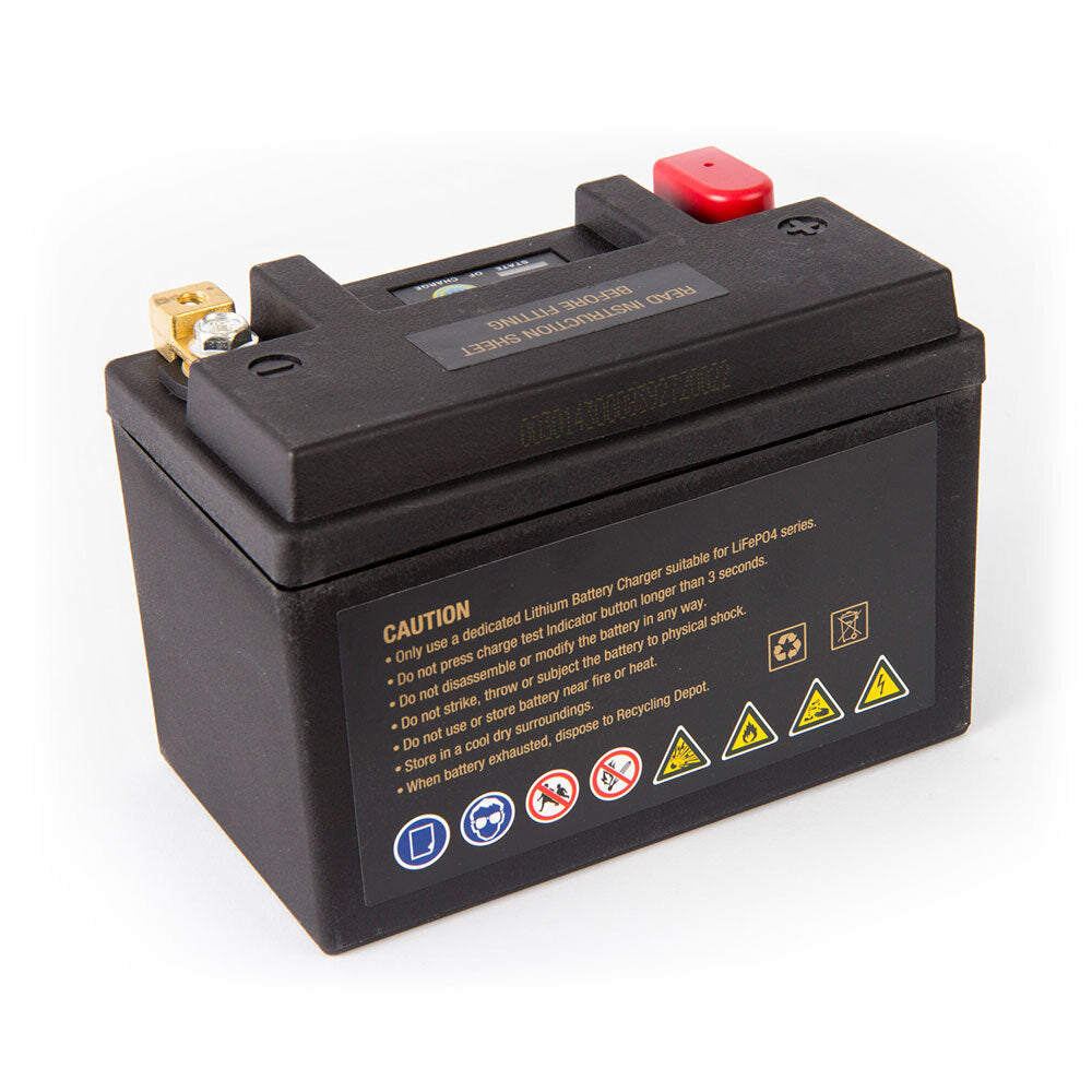 Motocell LIFEPO4 Series MLG21 12.8V 72WH Lithium Gold Battery