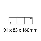 Roadstar Standard Series B49-6 6 Volt 10Ah Battery