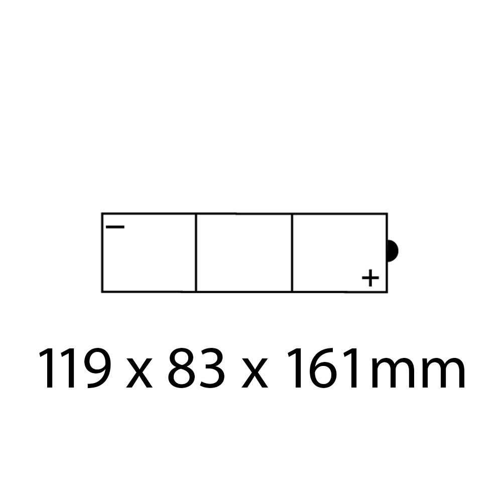 Roadstar Standard Series B38-6A 6 Volt 13Ah Battery