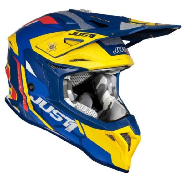 Just1 J39 Reactor Yellow/Blue Helmet