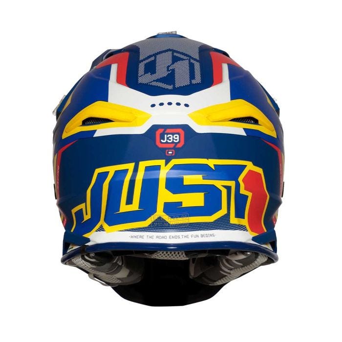 Just1 J39 Reactor Yellow/Blue Helmet