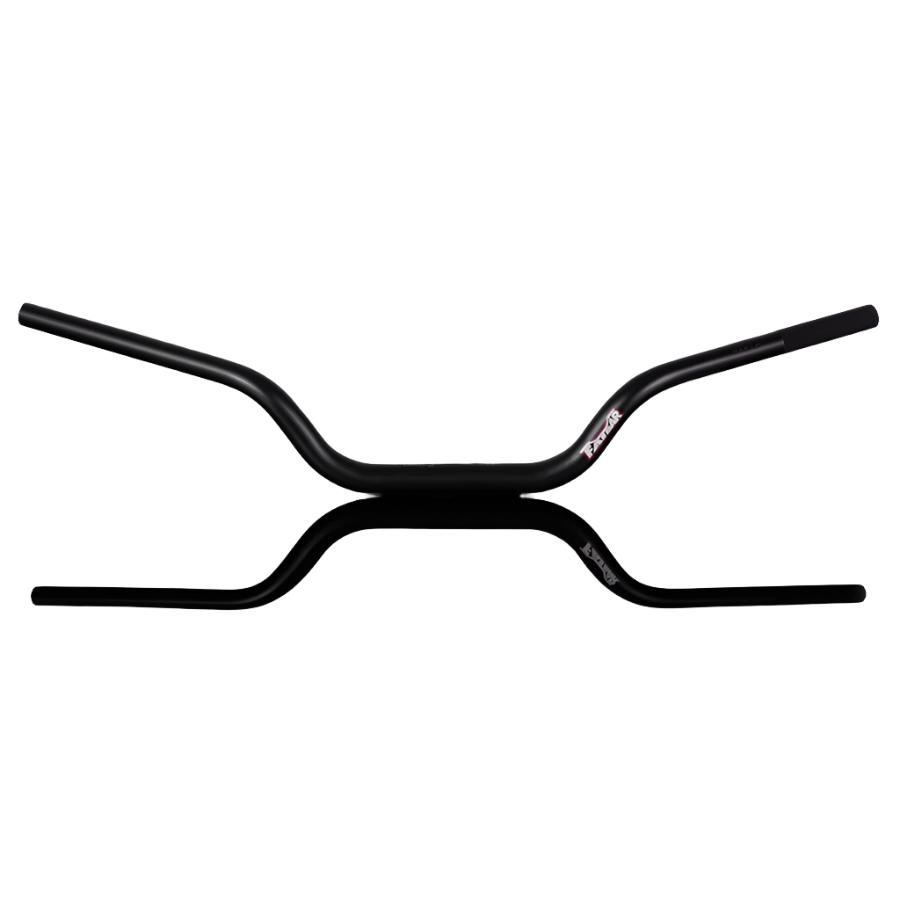 Renthal 60950BK Fatbar Street Adventure High Bend 1 1/8" Handlebar Black