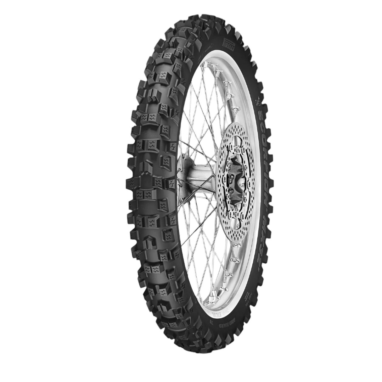 Pirelli Scorpion MX32 Mid Hard Front Tyre 70/100-19 42M NHS