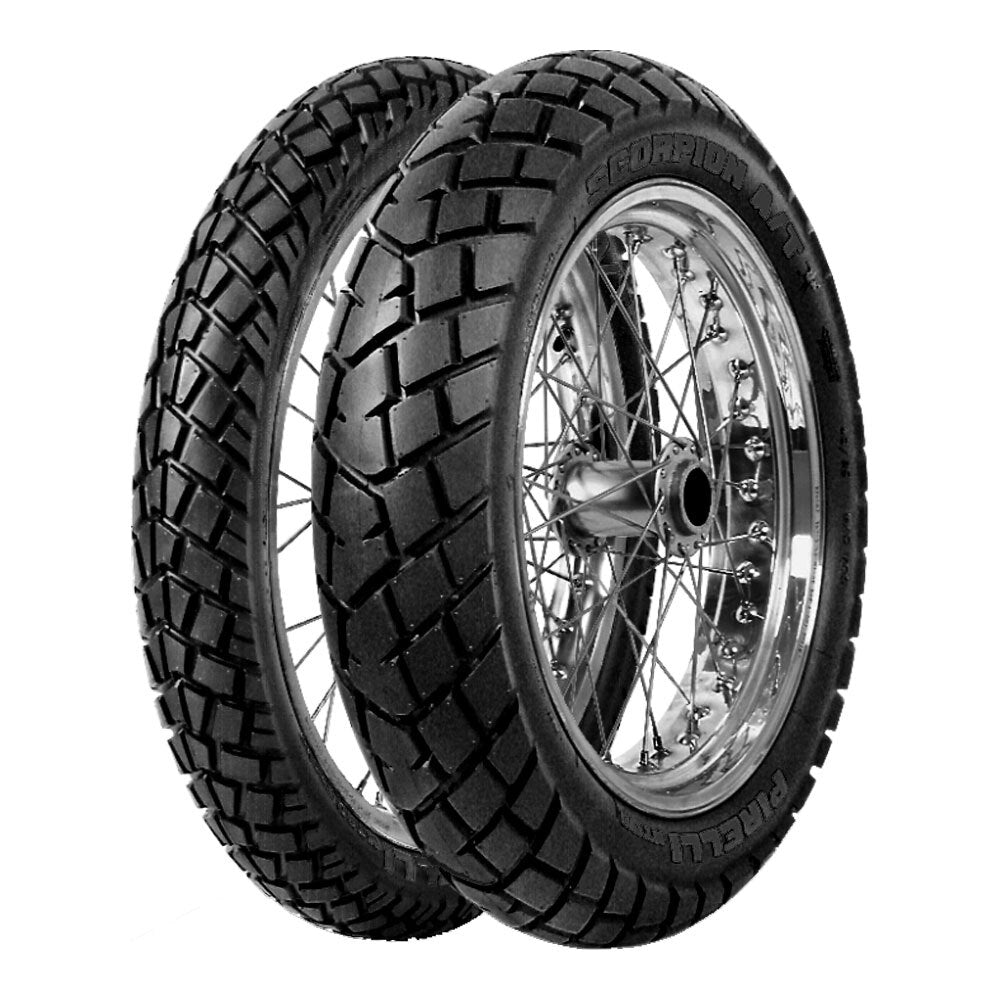 Pirelli Scorpion MT 90 A/T Rear Tyre 120/90-17 M/C 64S MST Tube Type