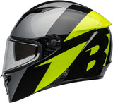 Bell Lithium Shear Gloss Metallic Grey/Retina Helmet