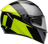 Bell Lithium Shear Gloss Metallic Grey/Retina Helmet [LGE] [INTERNAL]