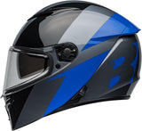 Bell Lithium Shear Gloss Grey/Blue Helmet