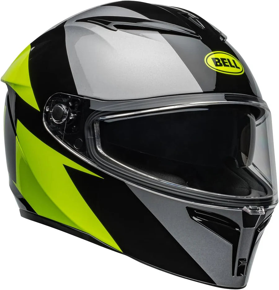 Bell Lithium Shear Gloss Metallic Grey/Retina Helmet [LGE] [INTERNAL]