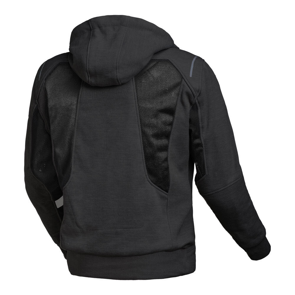 Macna Breeze Black Hoodie Jacket