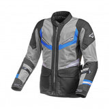 Macna Aerocon Black/Grey/Blue Textile Jacket