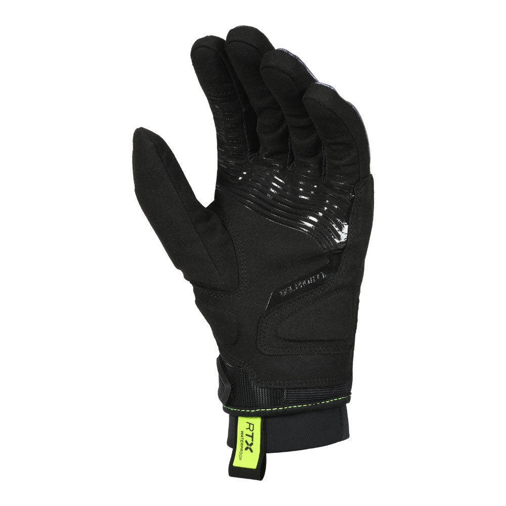 Macna Crew RTX Black/Fluro Yellow Gloves