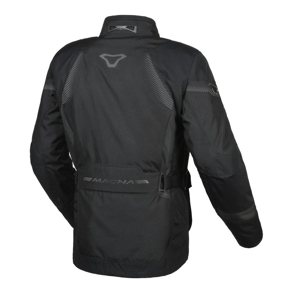 Macna Rancher Black/Grey Textile Jacket