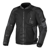 Macna Raddic Black/Grey Camo Textile Jacket