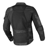 Macna Raddic Black/Grey Camo Textile Jacket