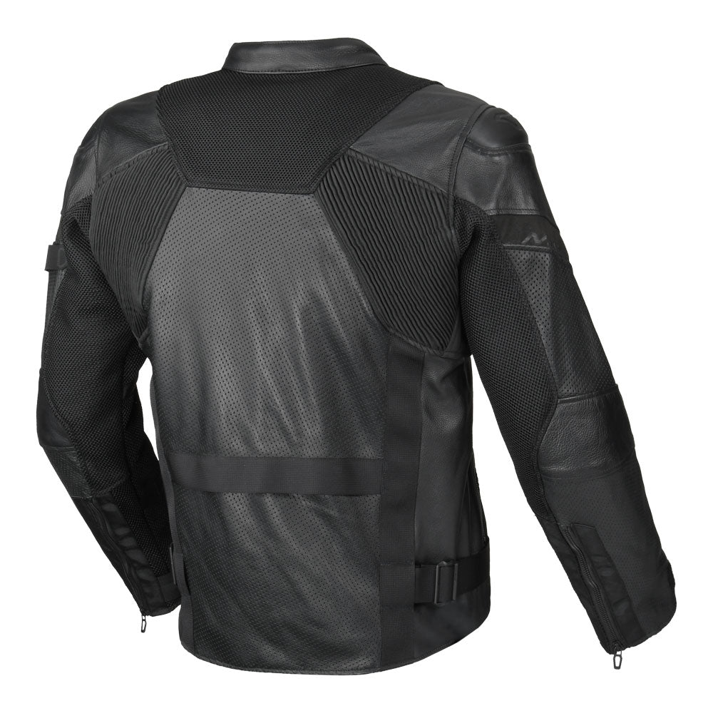 Macna Olsan Black Leather Jacket