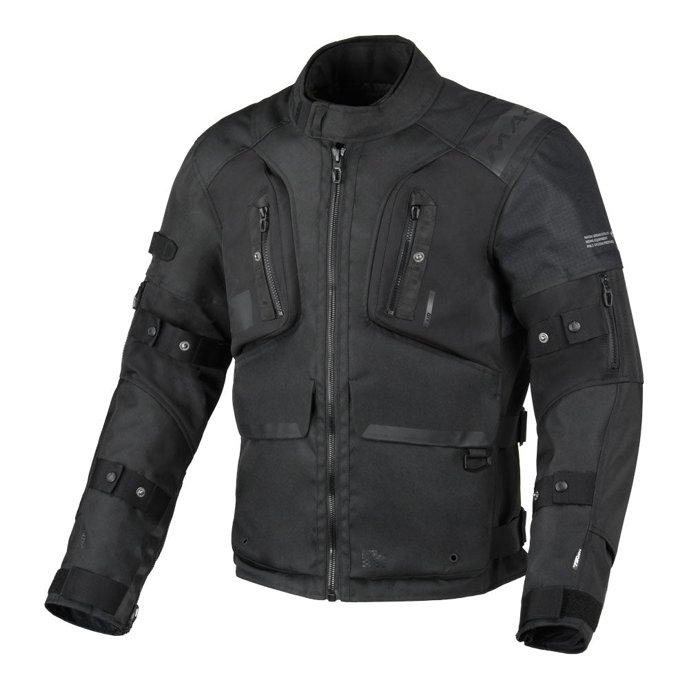Macna Higera Black Textile Jacket