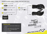 Macna Ion RTX Black Heated Gloves - EasyR