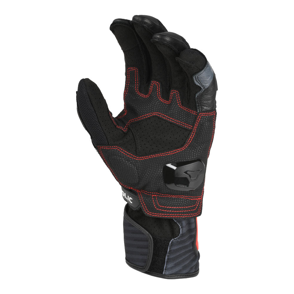 Macna Shellar Black/Red Gloves