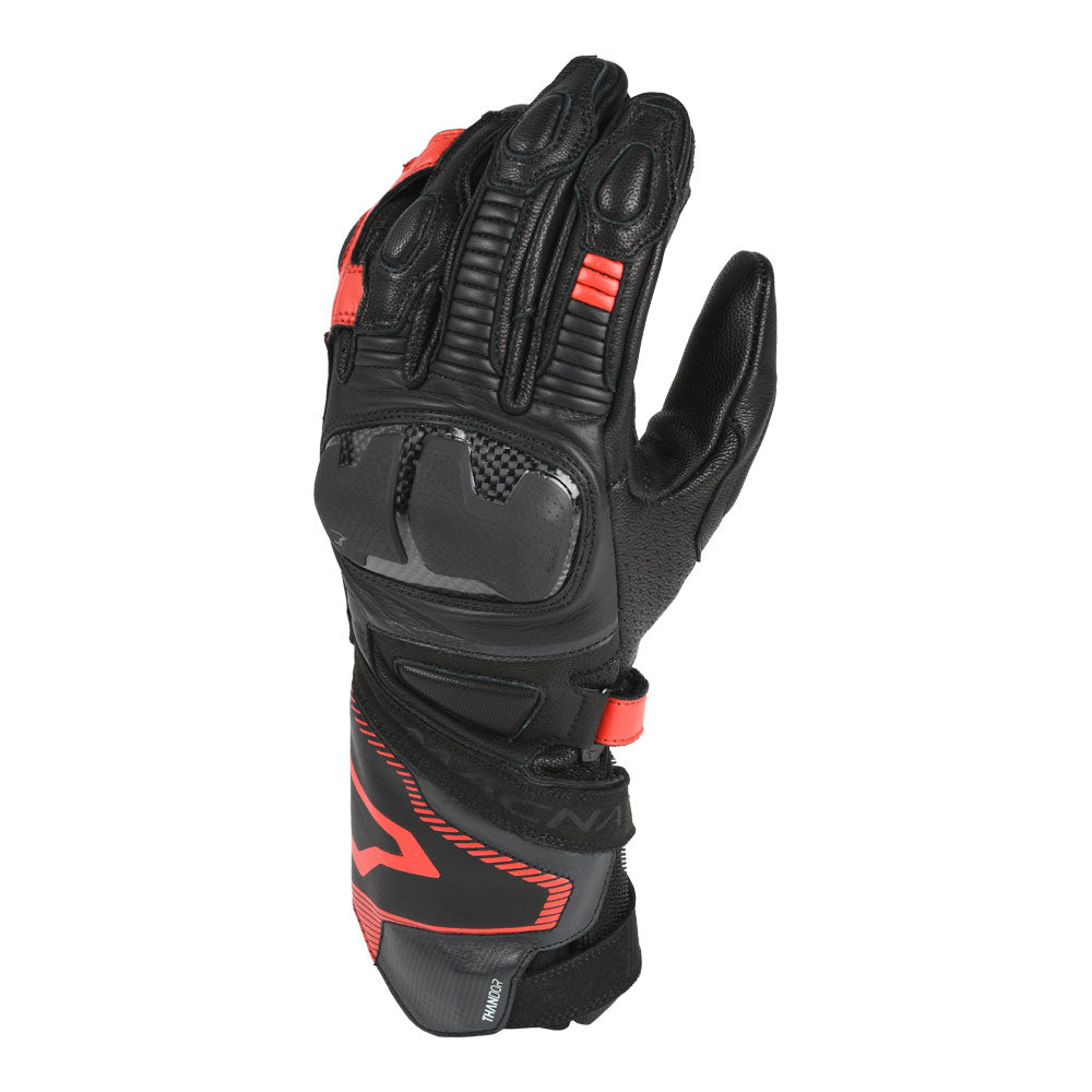 Macna Thandor Black/Red Gloves