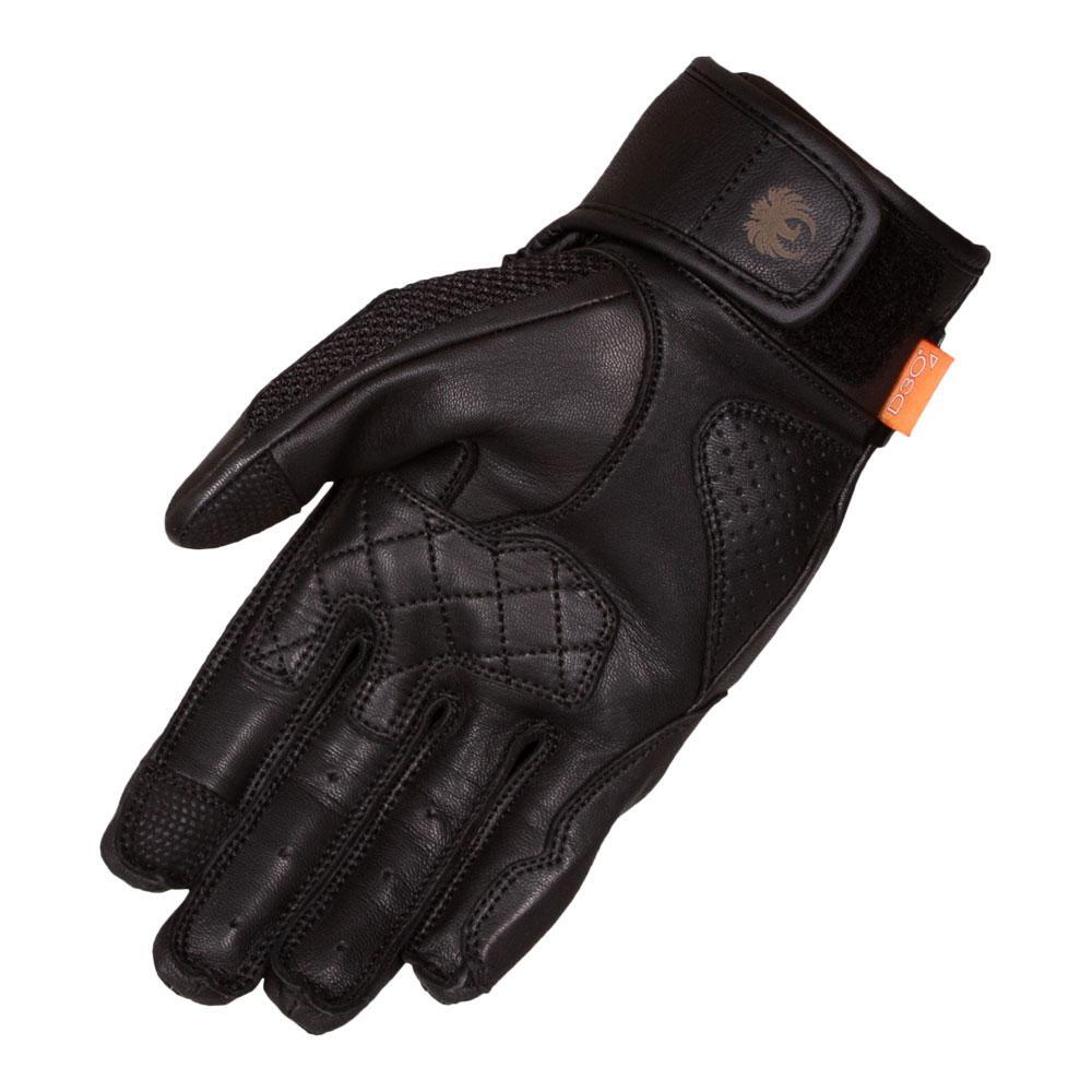 Merlin Shenstone Mesh D3O Black Heritage Gloves