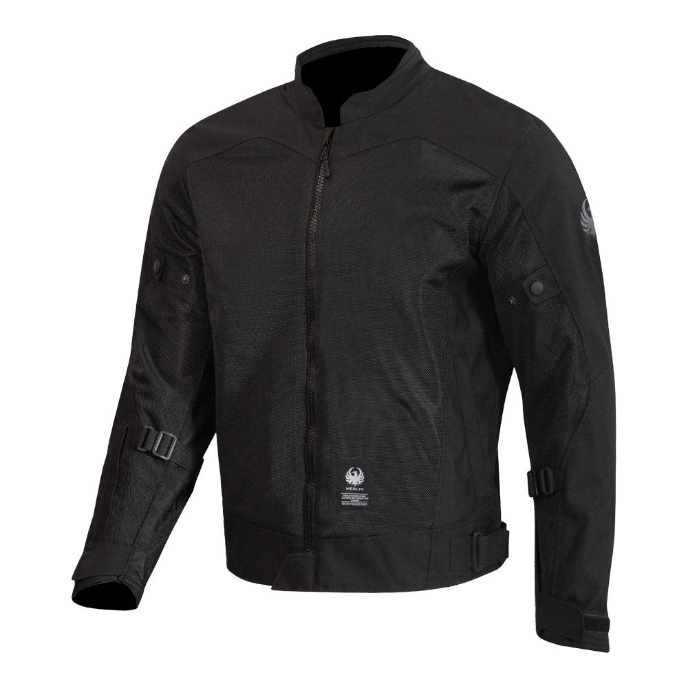 Merlin Prospect Air Mesh Black Leisure Moto Textile Jacket