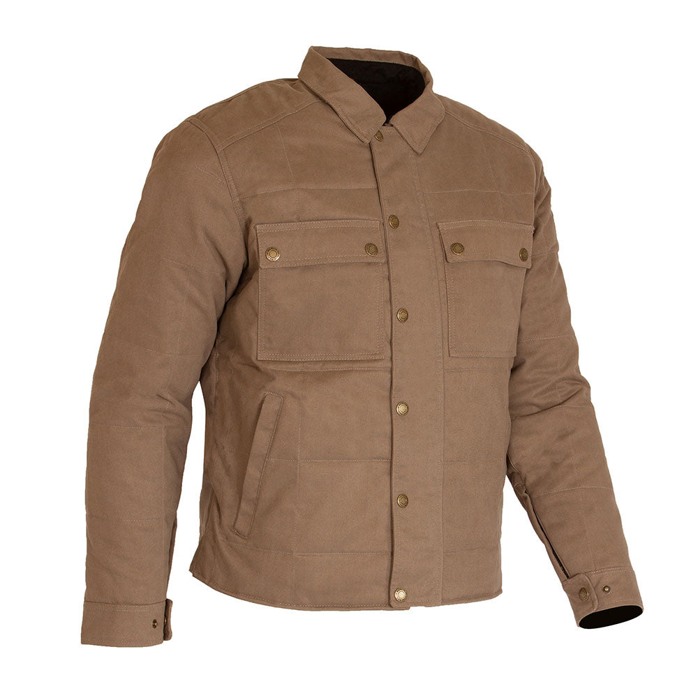Merlin Codsall D3O Tan Heritage Wax Cotton Jacket