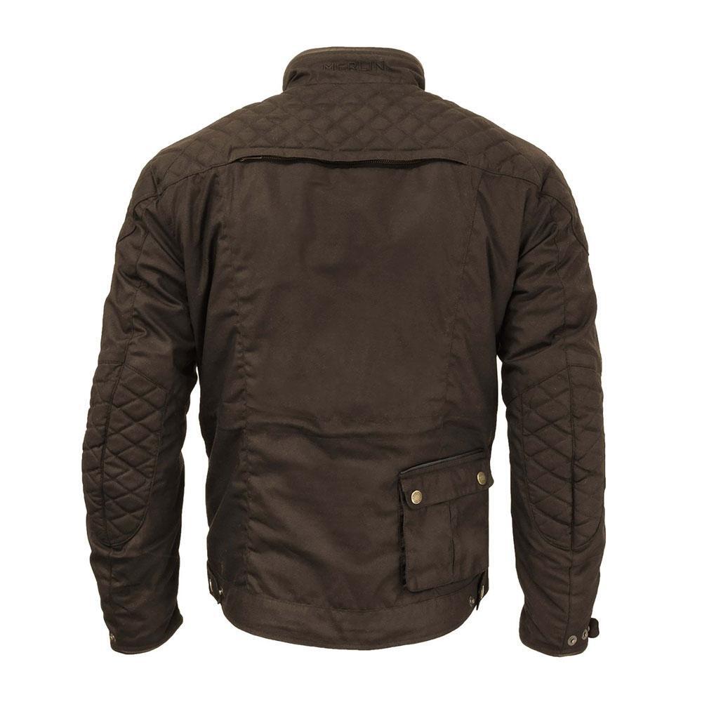 Merlin Edale D3O Olive Wax Cotton Jacket