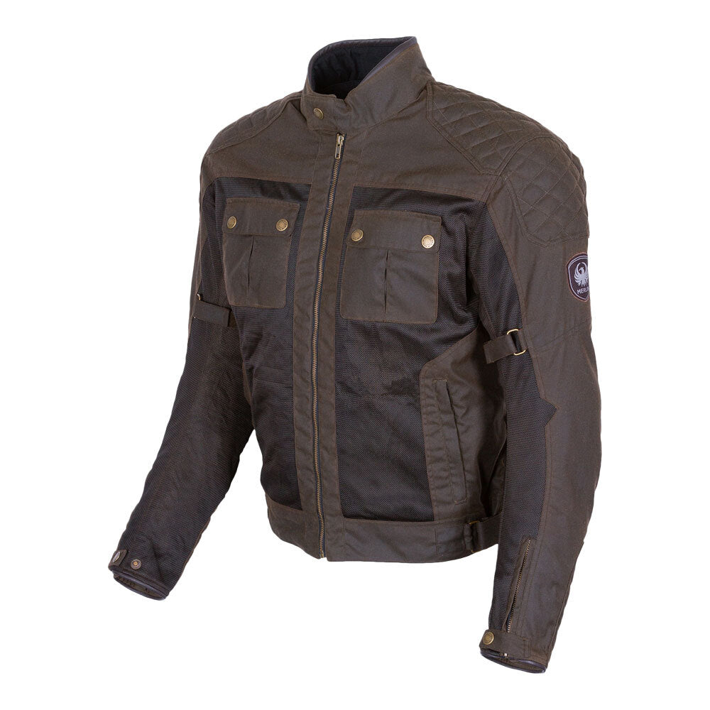 Merlin Shenstone Air D3O Olive Wax Cotton Jacket - EasyR