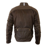 Merlin Chigwell Utility D3O Olive Waxed Cotton Jacket