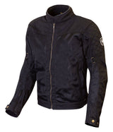 Merlin Chigwell Lite D3O Black Waxed Cotton Jacket