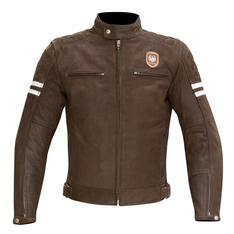 Merlin Hixon Brown Leather Jacket - EasyR