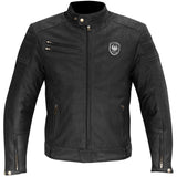 Merlin Alton Black Leather Jacket [L][INTERNAL]