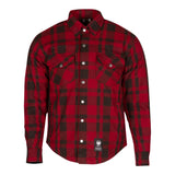 Merlin Axe Hydro Waterproof Red Leisure Moto Textile Riding Shirt