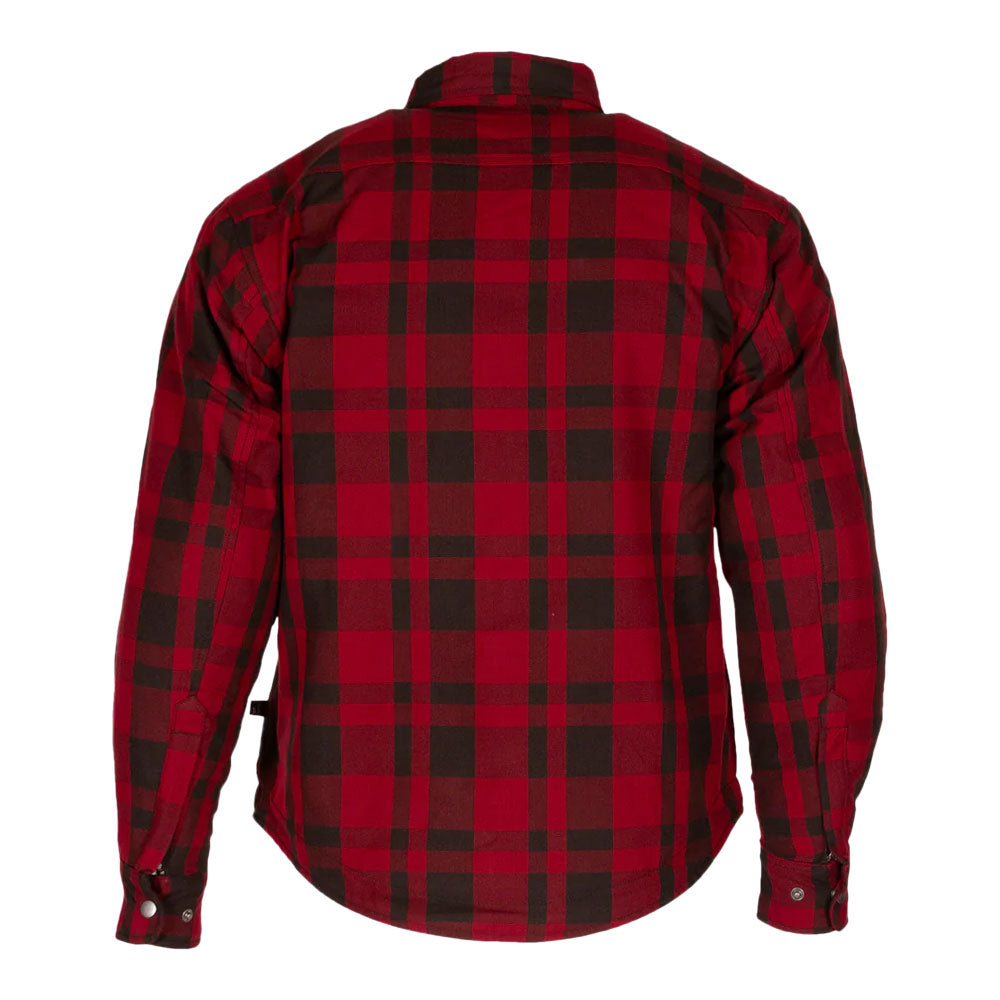 Merlin Axe Hydro Waterproof Red Leisure Moto Textile Riding Shirt
