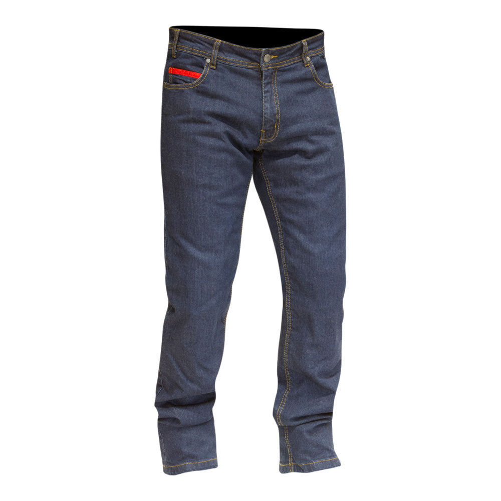 Merlin Blake Regular Fit Blue Stretch Denim Jeans