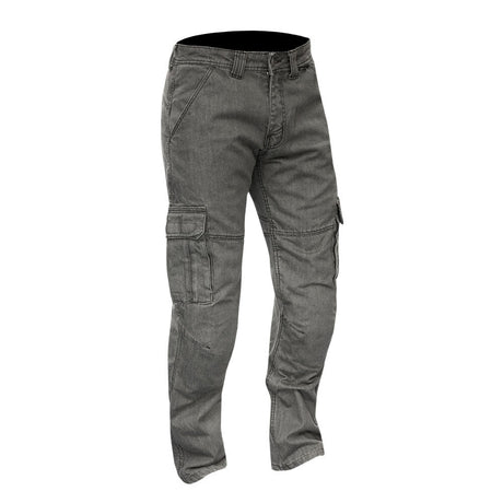 Merlin Portland Slim Fit Grey Cargo Style Jeans - EasyR