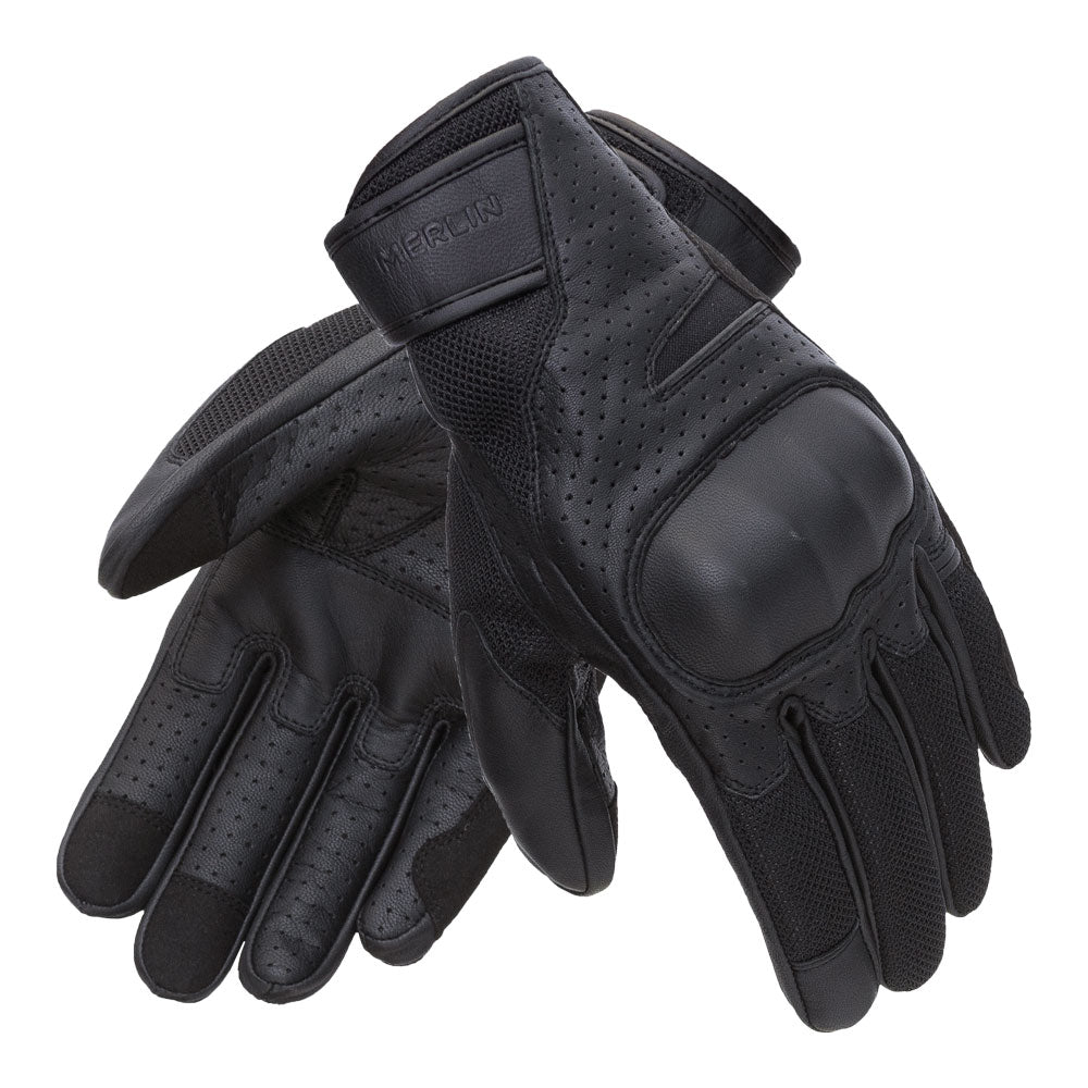 Merlin Griffin Urban D3O Black Leisure Moto Gloves