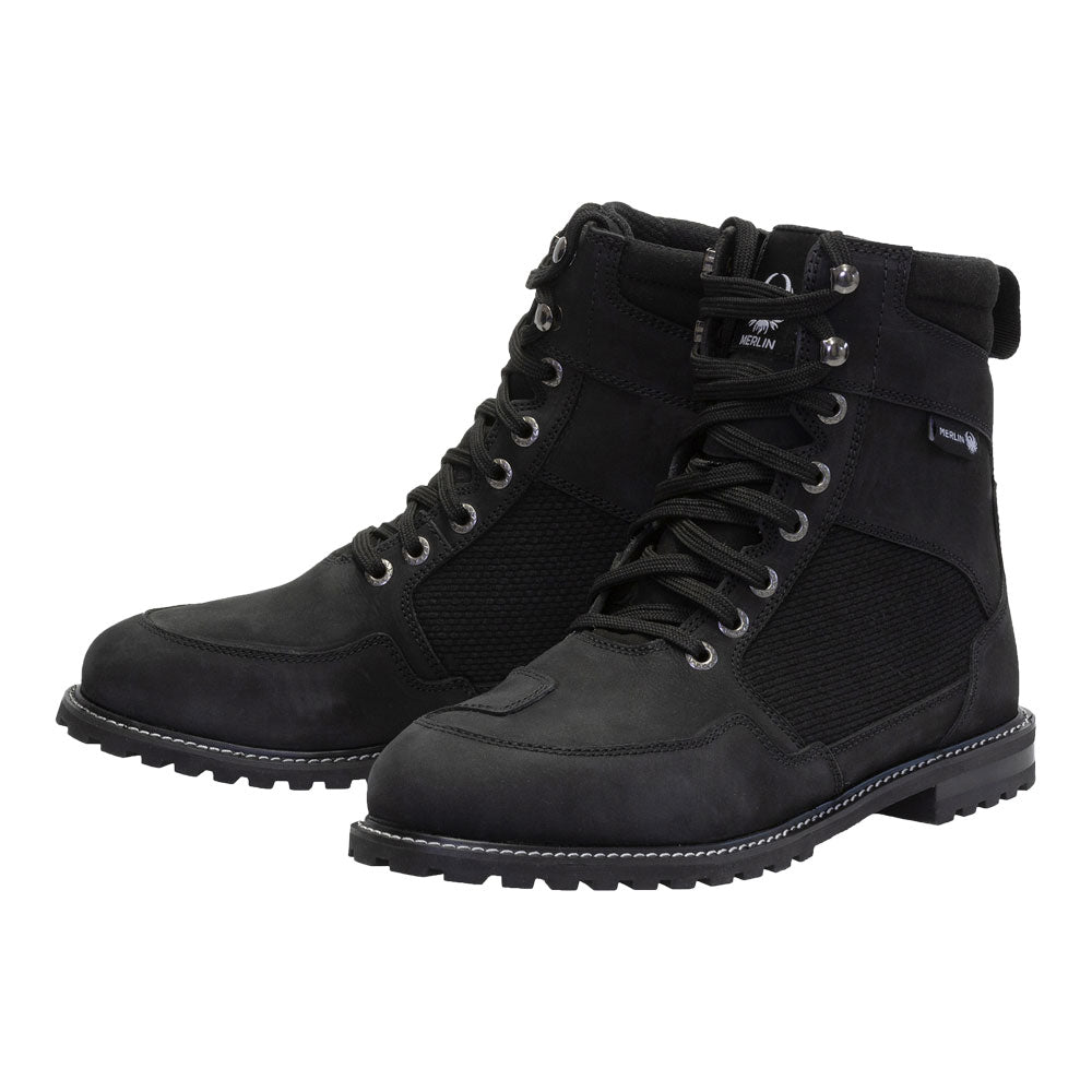 Merlin Rockwell D3O WP Black Leisure Moto Boots