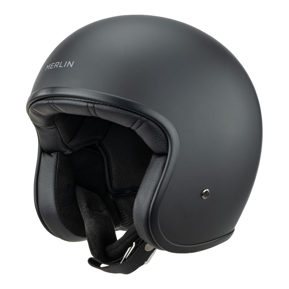 Merlin Blackbird Matte Black Helmet