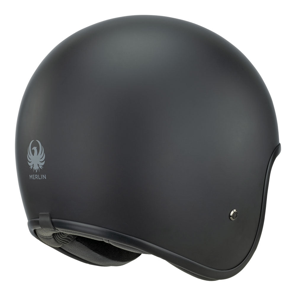 Merlin Blackbird Matte Black Helmet