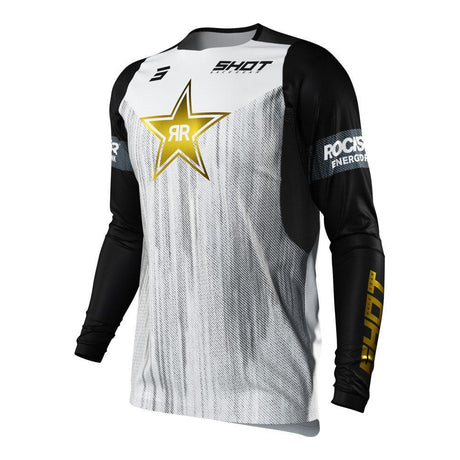 Shot Contact Limited Edition Rockstar 2022 White Jersey - EasyR