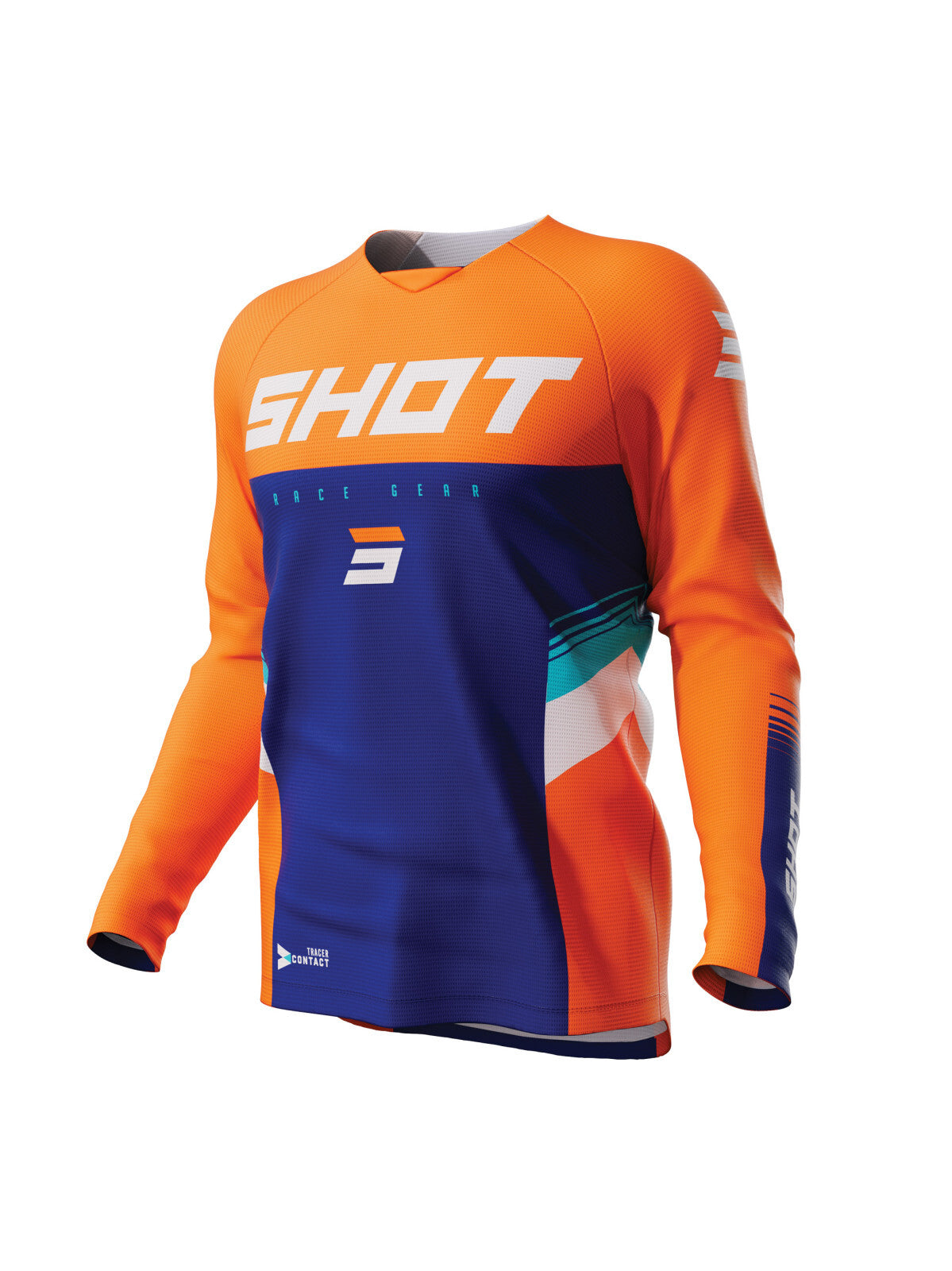 Shot Contact Tracer Neon Orange Jersey - EasyR