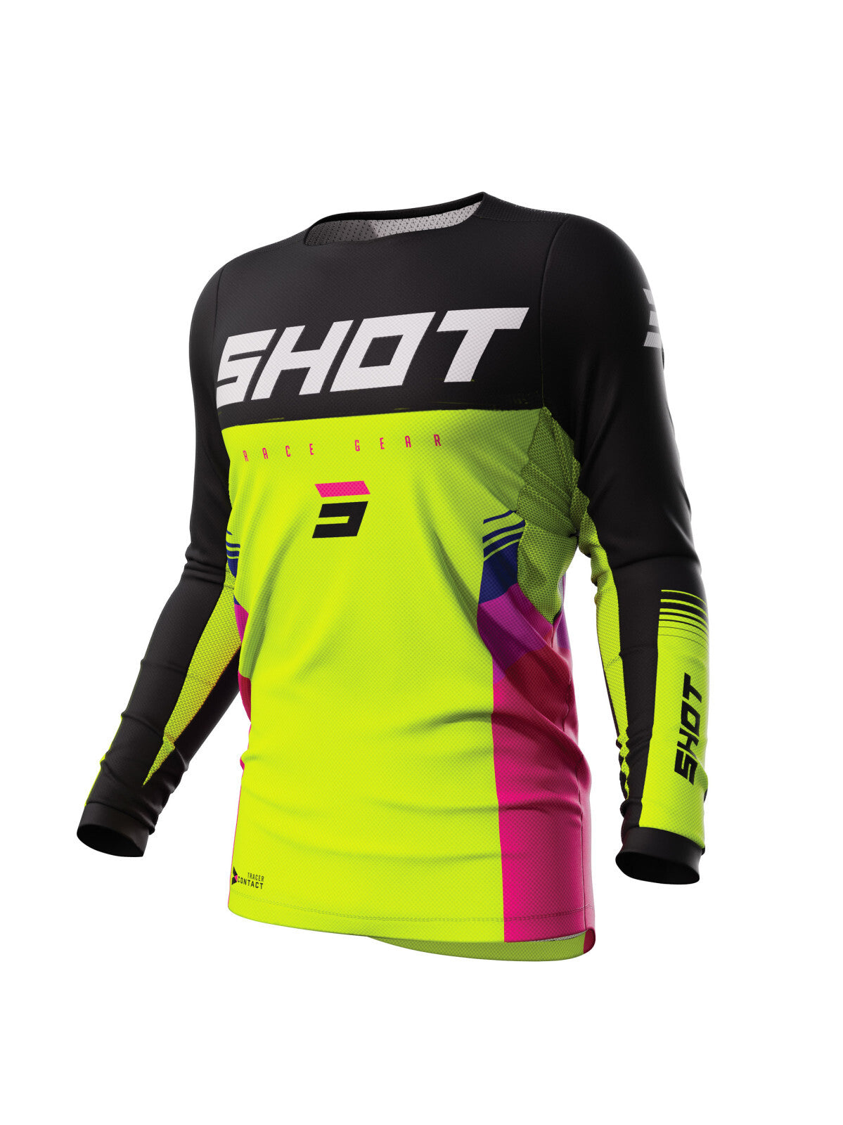 Shot Contact Tracer Neon Yellow Jersey