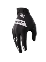 Shot Race Black Gloves