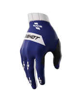 Shot Race Blue Gloves