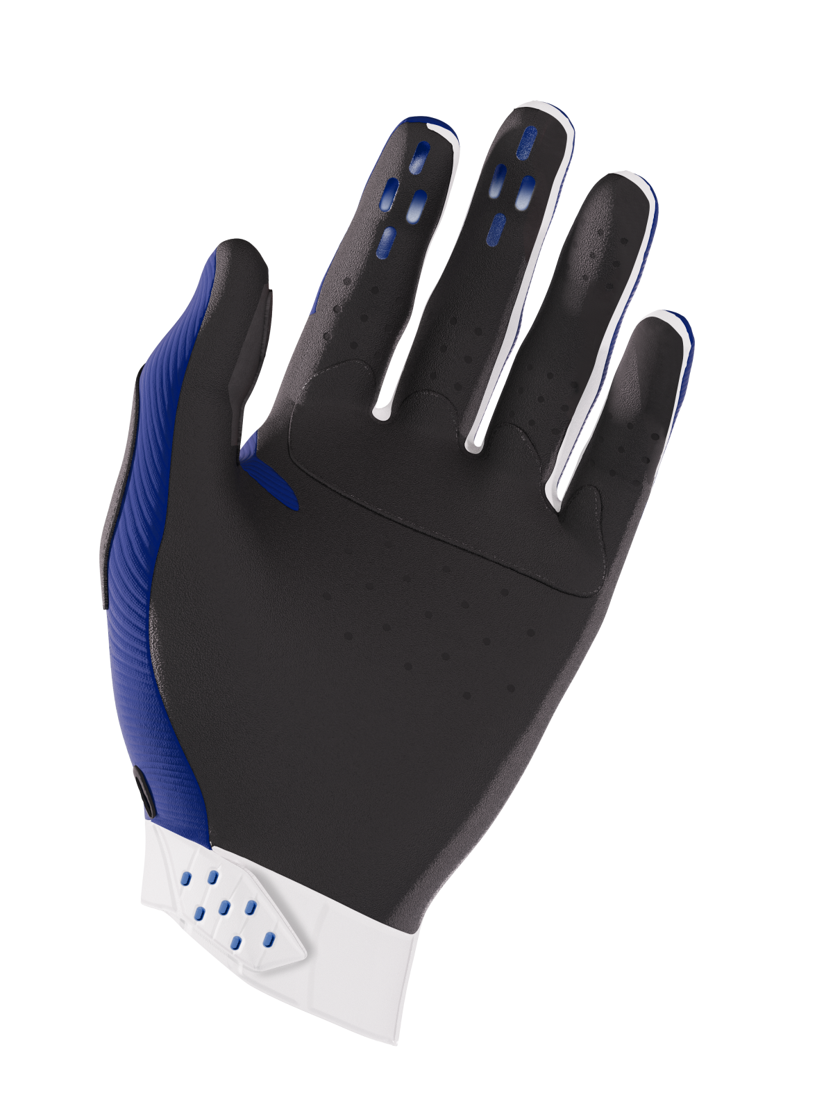 Shot Race Blue Gloves