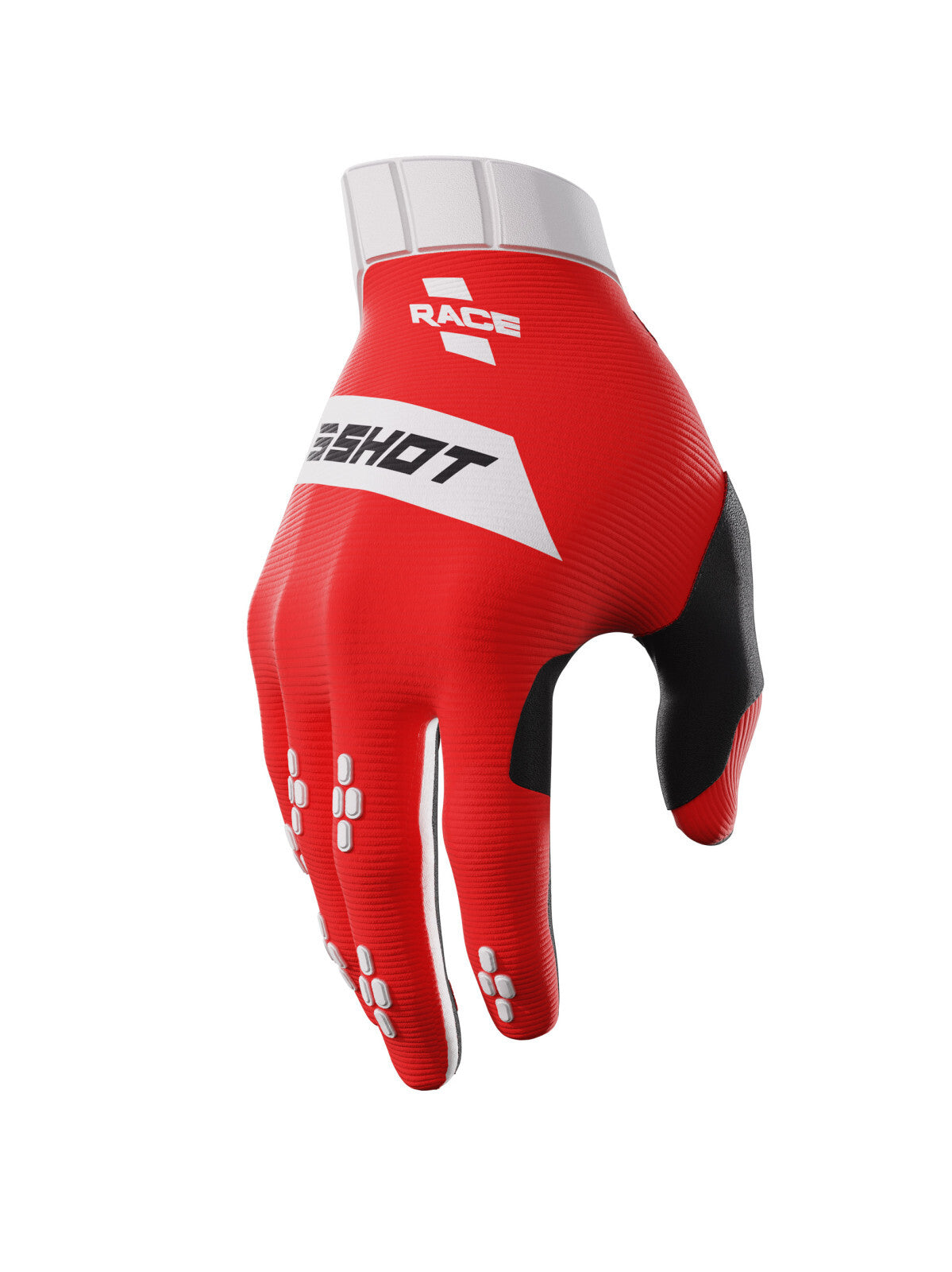 Shot Race Red Gloves