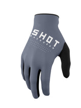 Shot Raw Grey Gloves